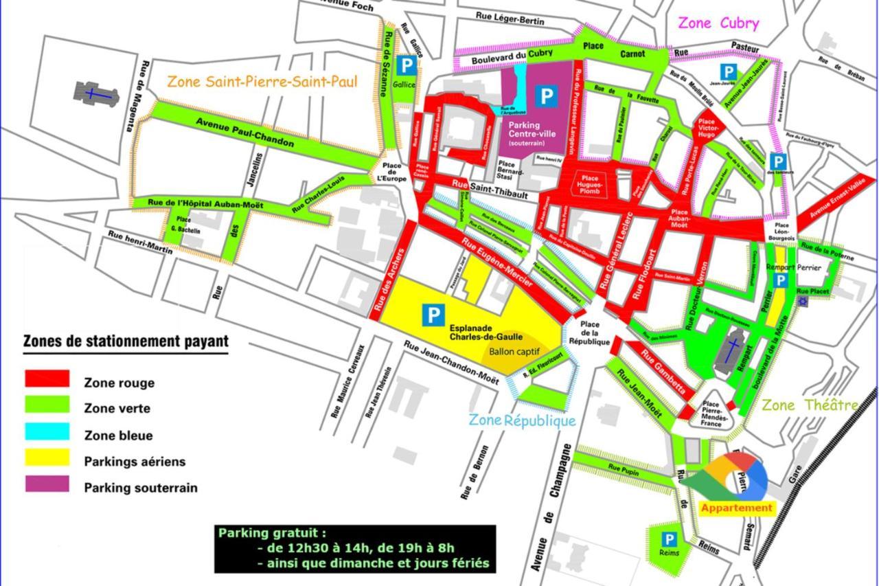 UN BOUCHON POUR 4 Proche gare Centre Ville Épernay Esterno foto